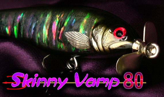 BRIGHT'N LURES Skinnyvamp 80mXLj[@v80n